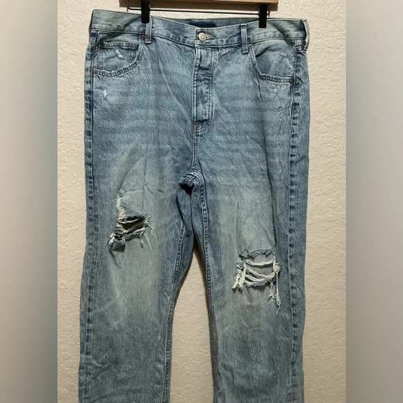 Aeropostale Women's High Rise Baggy Jean - Picture 2 of 8